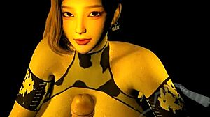 i love squeezing those big lactating boobs on curvy cow girl during titty ride