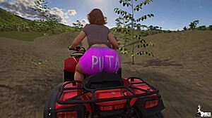 Curvy Wife Rides Husband's Huge Cock in Jungle Vacation Interracial Bliss