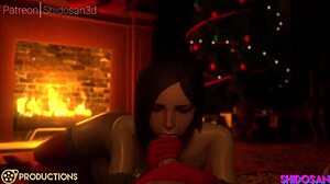 Game characters drop to knees for sloppy blowjobs in this SFM compilation that keeps going strong