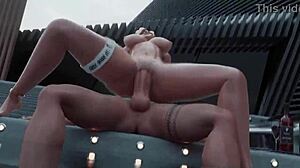 Overwatch Mercy Angels Thick Bouncing Boobs Cowgirl Ride Monster Cock