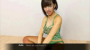 i'm so flirty watching this mature babe slurp giant demon cock part 11