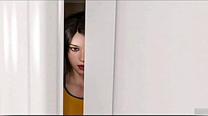 i'm so flirty watching this mature babe slurp giant demon cock part 11