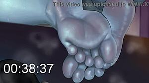 can you stroke fast and cum on her perfect feet in under a minute femdom joi?