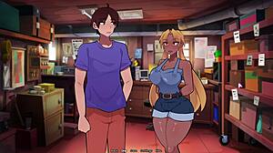 stepsis bubbles showers big tits ass tease part 2 game parody