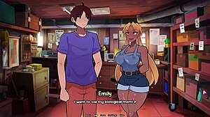 stepsis bubbles showers big tits ass tease part 2 game parody