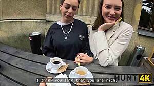 jealous girlfriend's anal fuck shocked her man on street pickup