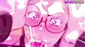 lewdfroggo milf big tits big ass deepthroat blowjob doggystyle monster cock facial cum hentai animation