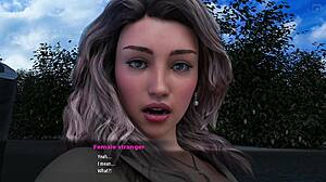 Hot brunette milf fucked hard by monster cock at beach squirting creampie curvy huge tits