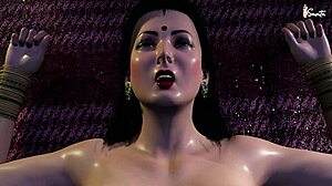 Busty Desi Housewife Savita's Secret Ritual Pregnancy Fuck with Babaji