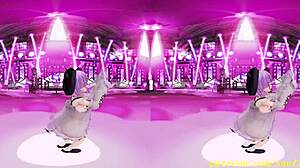 Towa's Hypnotic VR180 MMD Dance Sways Seductively in 3D Hololive Hentai