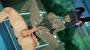 karin's bound choco maid takes pov dp bukkake and squirts in defeat