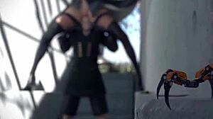 2B RIDES HUGE COCK till SQUIRTING CREAMPIE explosion!