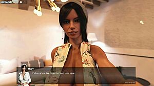 beautiful lady's huge tits hide giant demon secrets in sexy outfit