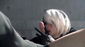 2B RIDES HUGE COCK till SQUIRTING CREAMPIE explosion!