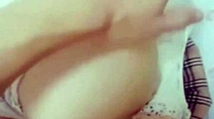 I tricked the sexy bus girl home for barefoot pussy riding quickie.