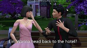 Jill Valentine Rides Cock Passionately Valentine's Day Sims 4