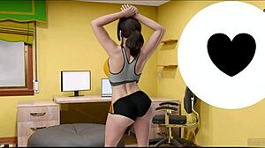 i'm so flirty watching this mature babe slurp giant demon cock part 11