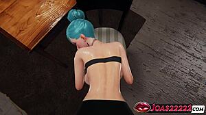 I love watching hot anna's wet ass get pounded doggystyle in nylons tied up for creampie