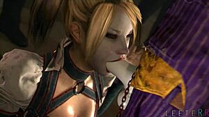 I crave sucking that villain queen's massive cock like harley does