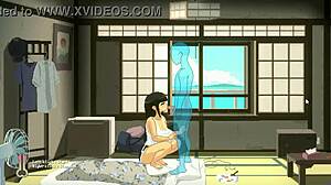 hentai game summer days brunette vacation blowjob deepthroat sloppy oral cumshot