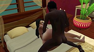 Young lover tempts horny latina beauty on beach vacation!!