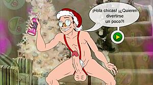 news reporter big ass tits monster cock xmas fucking cum creampie hentai game special