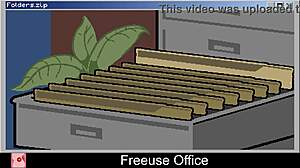 Retro Office Freeuse Lets Colleagues Pound Anytime Anywhere