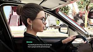 She reveals sexy lingerie but demands my huge cock instead