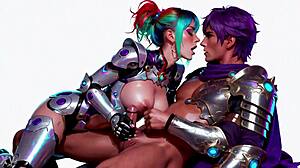 Anime Cutie Delivers Deep Blowjob Followed by Passionate Kissing