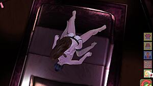 stockings teacher seduces in hottest hentai game play?