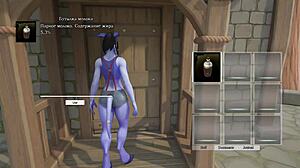 whoa troll grabs draenei girl surprise fucks her pregnant fast