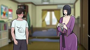 i can't resist stepmom hinata hyuga's milf handjob in konoha part 13