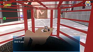 vampire femdom queen farts on loser's face in humiliating 3d hentai game