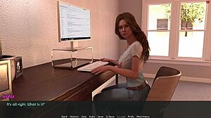 Half-naked wife Sophia squirts on movers' huge cocks! Stepmom femdom part 2!