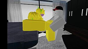 Sixer pounds noob in hot couple anal pussy animation test