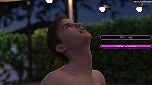 Stepson gropes busty stepmom's massive oppai in sexy lingerie. My bimbo dream game heats up with 3d hentai action.