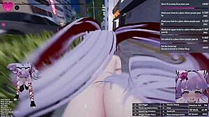 whoa manaka's sfm key hunt mod has her stripping nude with toys and flashing everything