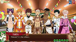 friends' camp game path 2 ep 56 features hot yaoi teen cosplay with russian voiceover.