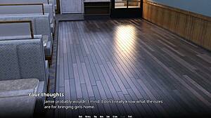 two milfs take turns on that massive white cock sharing every bit