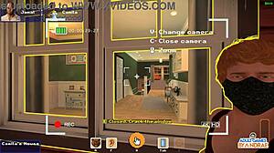 ever wonder what curvy camila's garden workout hides in sexy neighbor game?