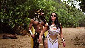 Does Queen Cleopatra Crave Servant’s BBC for Rough Cowgirl Doggystyle Pounding?