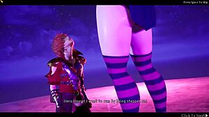 that resident evil big ass witch dominates knight pussy pounding in 3d hentai