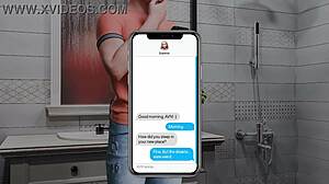 She reveals sexy lingerie but demands my huge cock instead