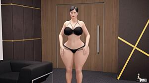 BBC CEO Relentlessly Fucks PAWG Lesbian Employee Day Night