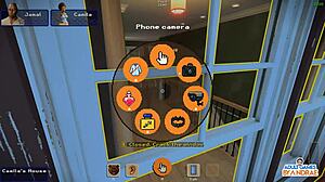 ever wonder what curvy camila's garden workout hides in sexy neighbor game?