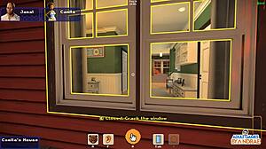 ever wonder what curvy camila's garden workout hides in sexy neighbor game?