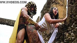 Does Queen Cleopatra Crave Servant’s BBC for Rough Cowgirl Doggystyle Pounding?