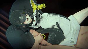 Arknights Endfield Endmin Outdoor POV Double Penetration Gangbang Bukkake Creampie 4K