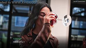 i get the best handjob ever from my stepmom's hot friend in this 3d game