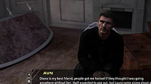 hot brunette busty teen chained up grins at my huge cock arrival